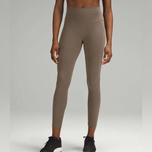 Lululemon Wunder Train High-Rise Tight 25" Nomad Size 8